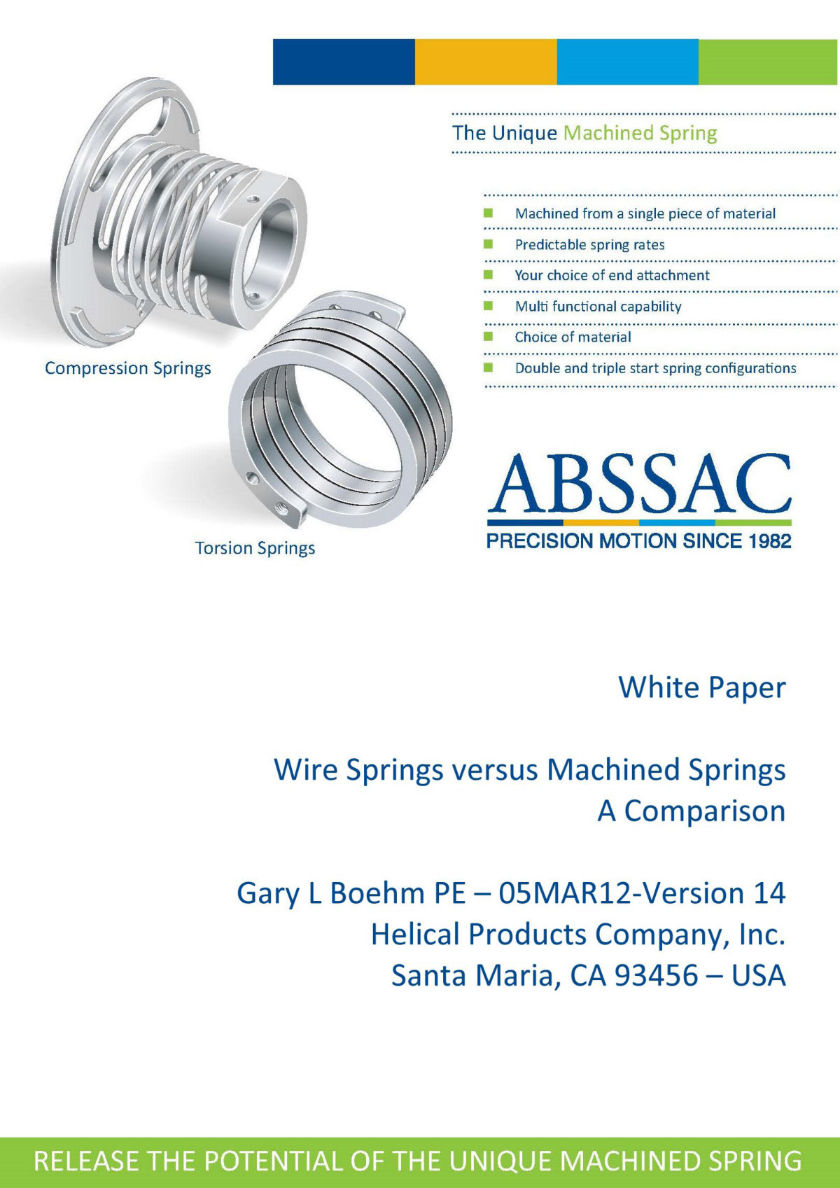 White Paper machined springs vs wound springs Page 18
