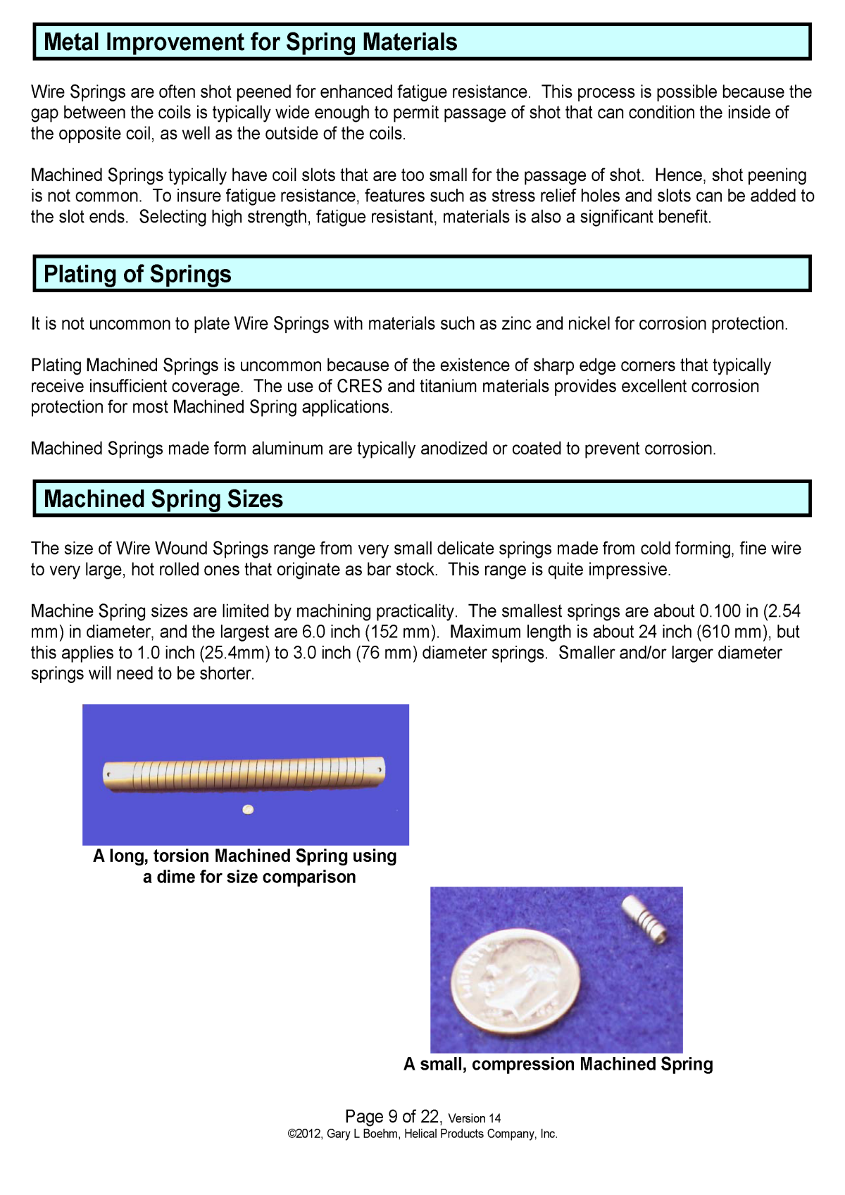 White Paper machined springs vs wound springs Page 23
