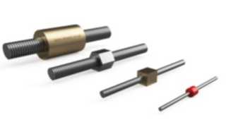 Convert rotary motion into linear motion with a range of lead screws