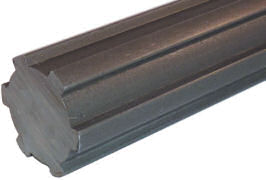 Splined Steel Shaft