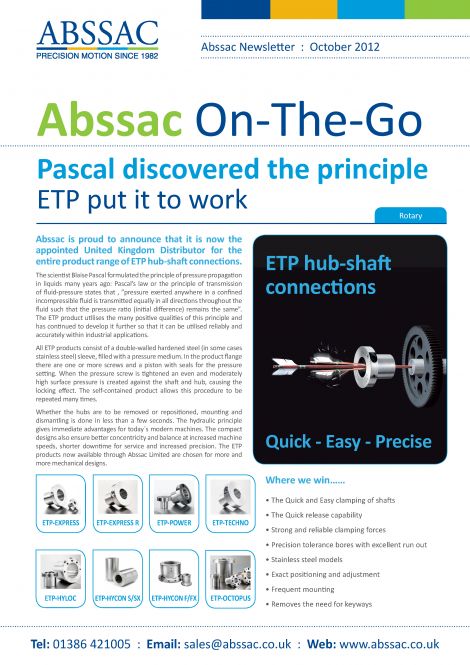 Abssac On-The-Go October 2012