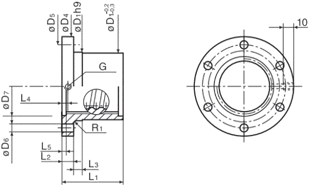 Transport Ball Screw Diagram FSR