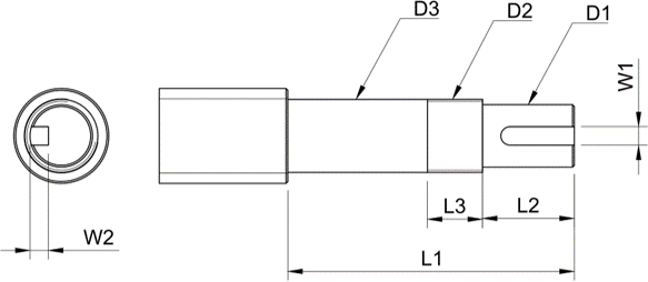 Industrial Ball Screws Diagram - Machining