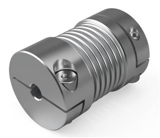 KB2 Miniature metal bellow coupling