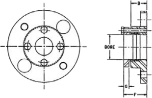 AL Lock Element Hubs