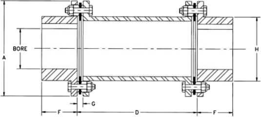 SPACER - BP SERIES - Diagram