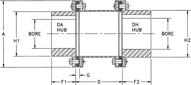 SPACER - DP SERIES