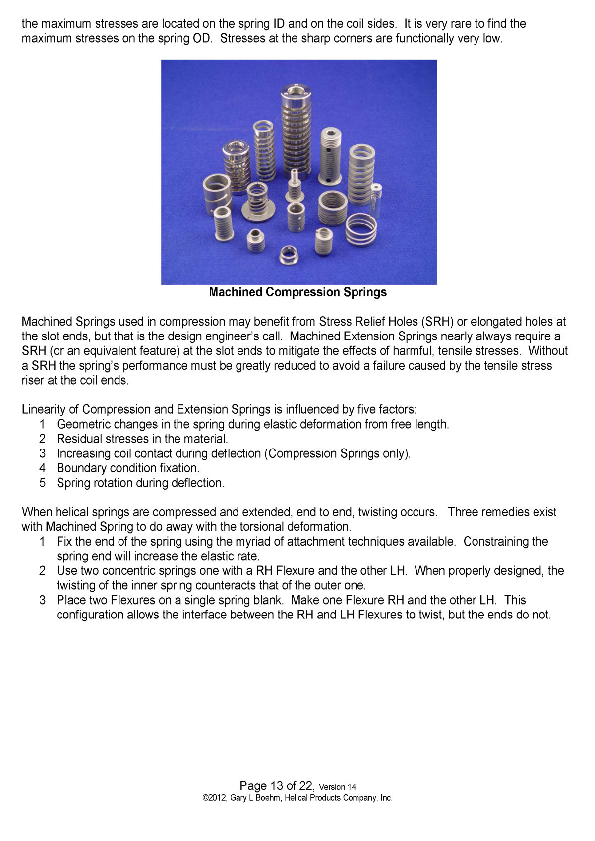 White Paper machined springs vs wound springs Page 21