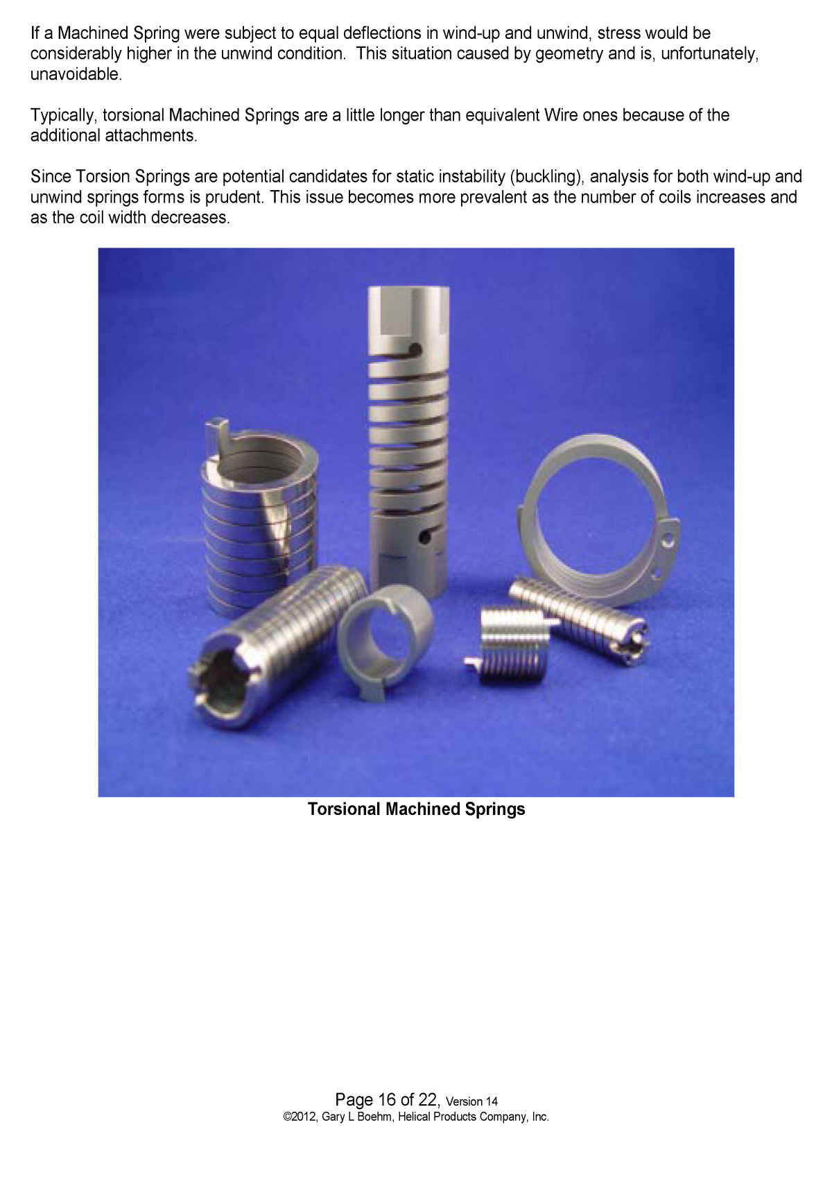 White Paper machined springs vs wound springs Page 19