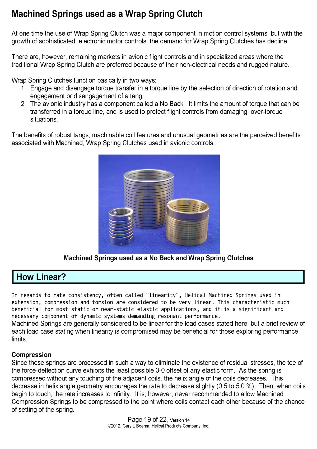 White Paper machined springs vs wound springs Page 4