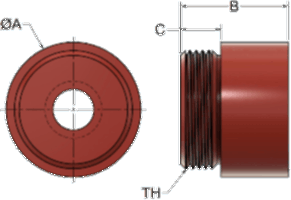 SB Lead Nut diagram