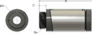 XCB Anti-backlash Nut diagram