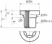 Bronze Flanged Sleeve Diagram 2