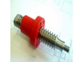 Stainless steel screws in left and right handed threads