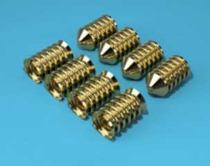 Gold electrical contacts