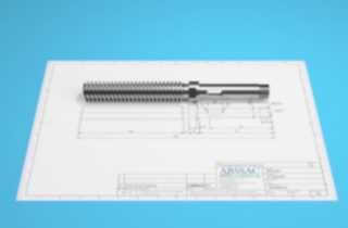 Concentricity of journal ends guaranteed