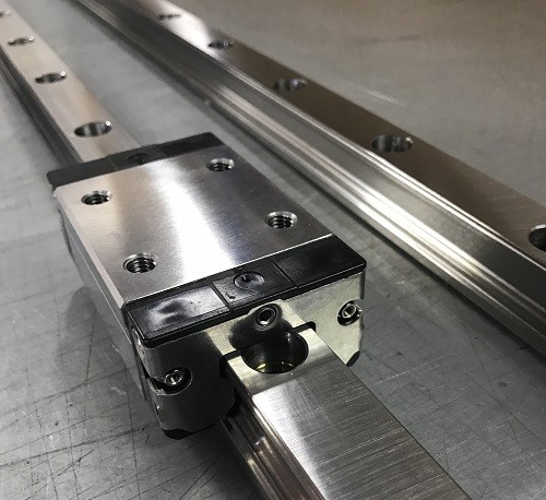 Stainless Steel rails and carriages