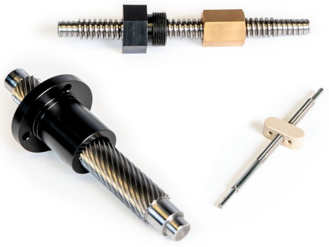 Machined Leadscrew threads