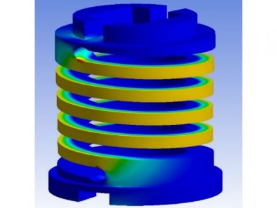 Machined Springs created from Thermoplastic Peek