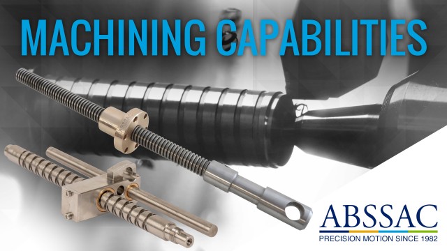 Machining Capabilities