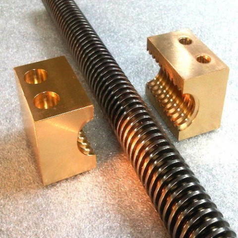 Split nut design bronze